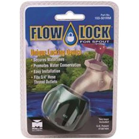 MUELLER INDUSTRIES Flow Lock Hose Bibb Lock Mixed Keys MU299923